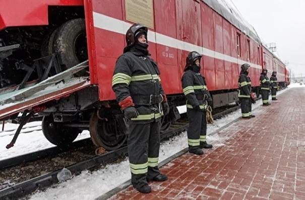Музейный комплекс "Пожарный поезд" открылся в Туле
