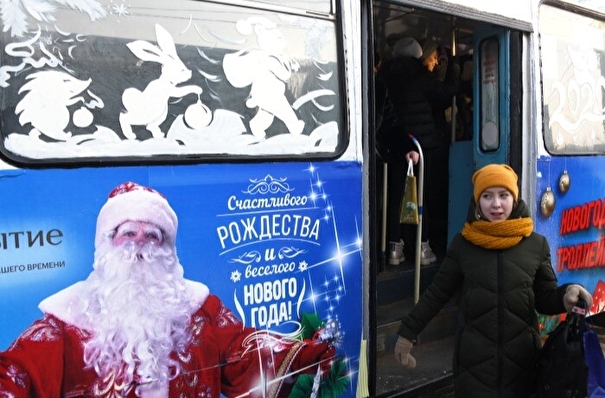 Жители Ульяновска на Новый год и Рождество смогут ездить в трамваях и троллейбусах бесплатно