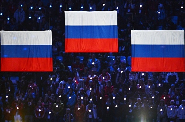 Песков: РФ рассчитывает участвовать в следующей ОИ со своей национальной атрибутикой