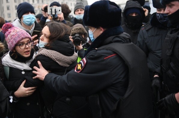 Новосибирское правительство сообщило о 20 задержанных за участие в несанкционированных мероприятиях