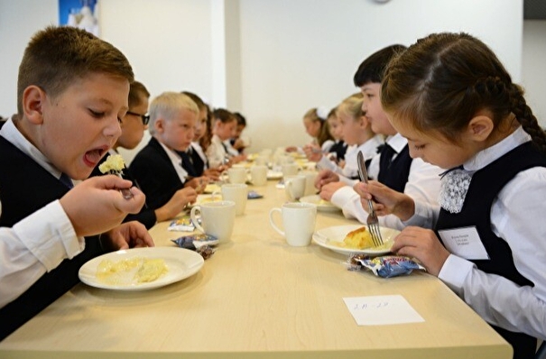 Почти 100% школьников начального звена охвачено горячим питанием в Свердловской области