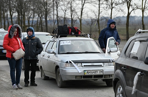 Около 12 тыс. жителей Донбасса приняла Ростовская область за последние сутки - пограничники