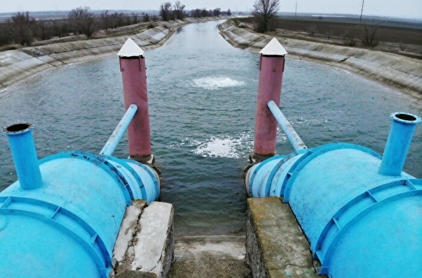 Вода из Днепра заполнила Северо-Крымский канал после 8-летнего перерыва