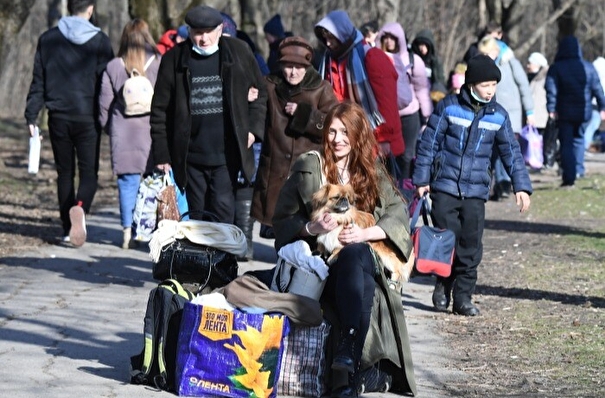 Границу с РФ за последние сутки пересекли более 11,5 тыс. беженцев из Донбасса - пограничники