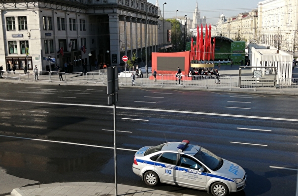 Автомобильное движение ограничат в Москве в конце апреля из-за подготовки к празднованию Дня Победы