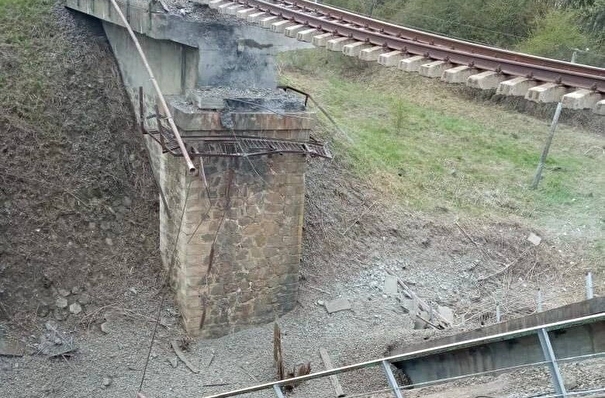 Обрушение моста в Курской области произошло в результате диверсии - губернатор