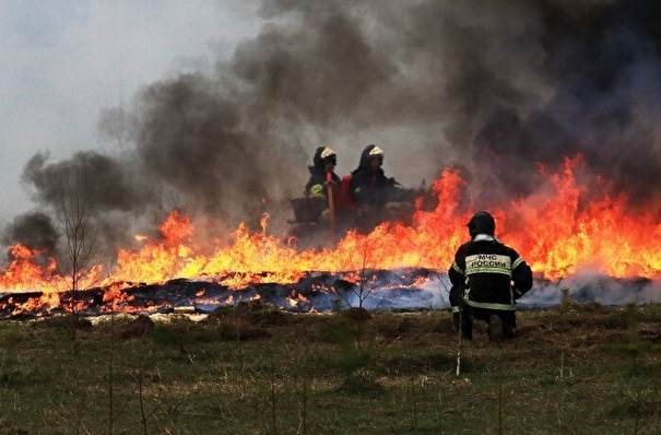 МЧС РФ:  природные пожары в Курганской области локализованы
