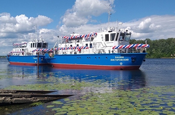 Самарский "Нефтефлот" спустил на воду первые суда для "Речводпути"
