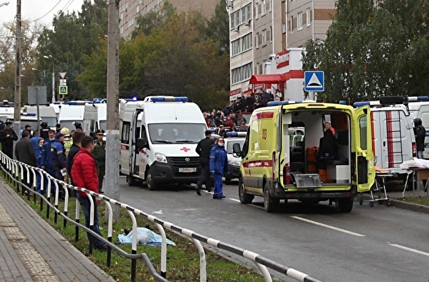 СКР: число жертв стрельбы в школе в Ижевске возросло до девяти человек