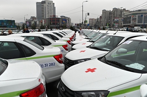 Автопарк красноярских поликлиник и больниц пополнился 50 новыми автомобилями