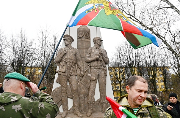Памятник пограничникам открыли в Калуге