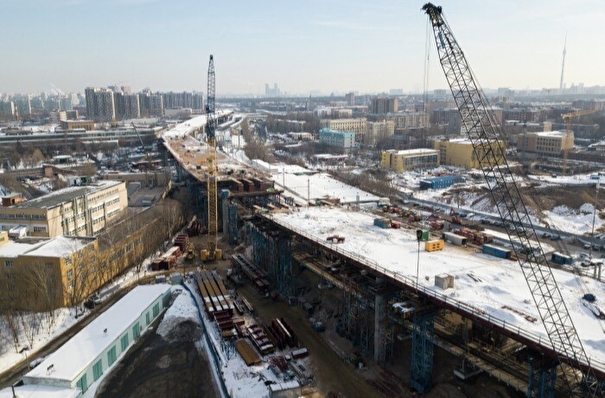 Южную рокаду в Москве достроят к концу года