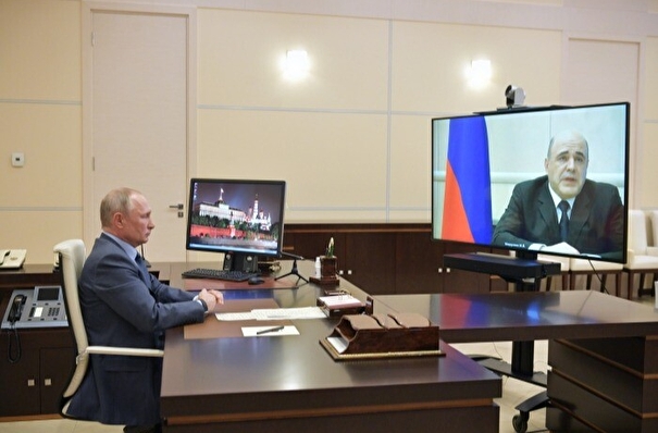 Путин отмечает результативность работы правительства РФ в 2022 году