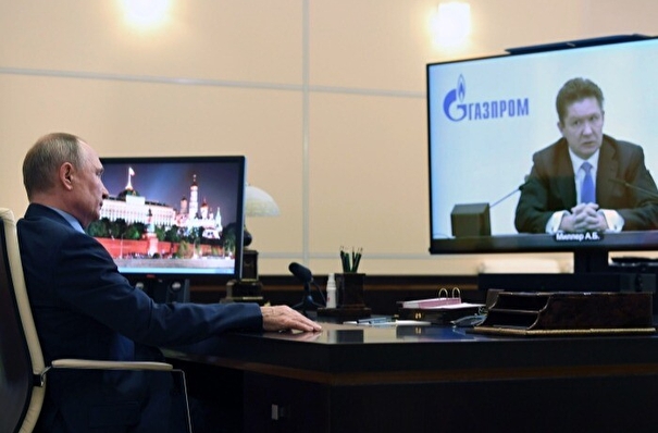 Путин в четверг подробно обсудил с Миллером перспективные международные планы Газпрома