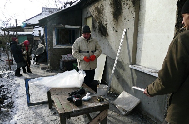 Более 400 поврежденных при обстрелах домов отремонтировали в Курской области