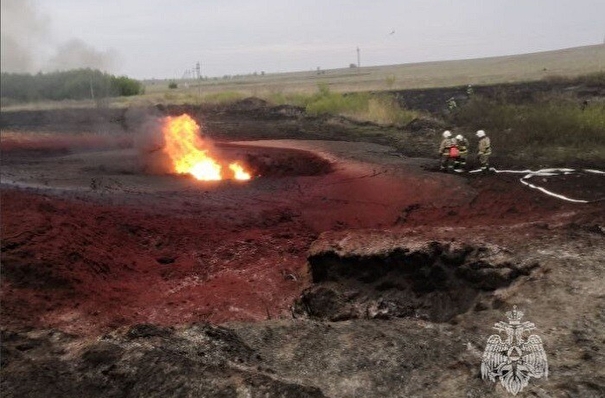 Авария на газопроводе произошла в Оренбуржье, угрозы населенным пунктам нет
