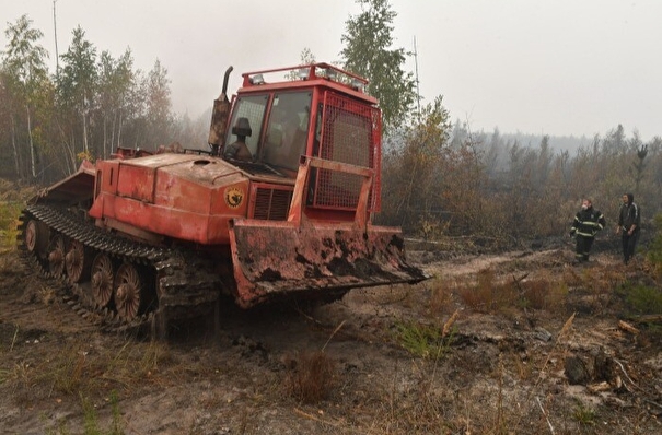 Противопожарные минерализованные полосы вокруг населенных пунктов расширяют в Омской области