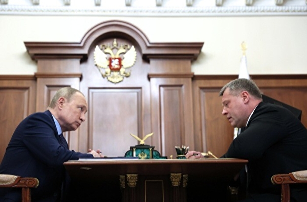 Губернатор Астраханской области выступает в поддержку президента