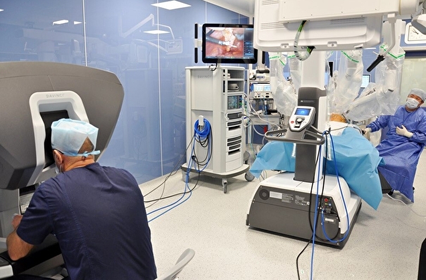 Хирургические операции с использованием робота начали выполнять в онкоцентре Ростова-на-Дону