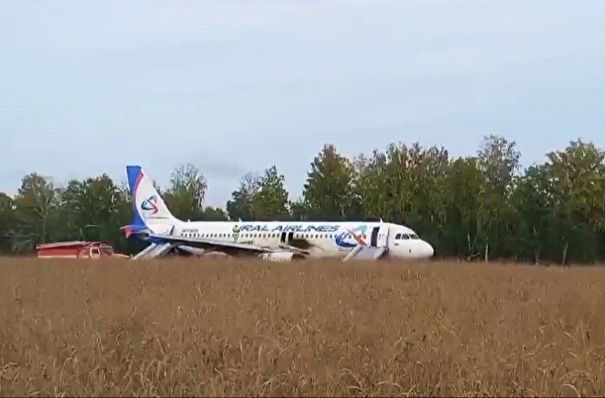 "Уральские авиалинии" восстановят севший на поле в Новосибирской области самолёт