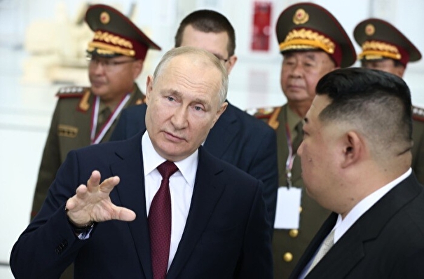 Путин и Ким Чен Ын начали переговоры на космодроме Восточный