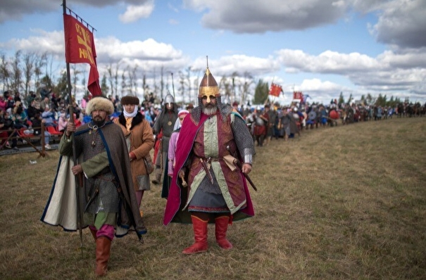 Военно-исторический фестиваль "Поле Куликово" открылся в Тульской области