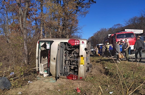 Число пострадавших в ДТП с туристическим автобусом в Приморье увеличилось до 30