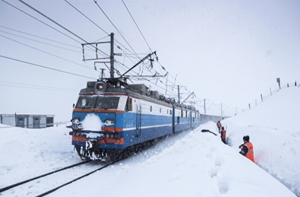 Движение поездов приостановлено на Транссибе в Приамурье из-за схода вагонов