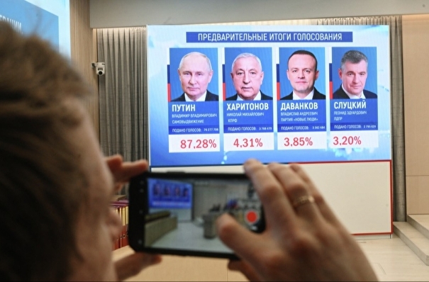Памфилова: на зарубежных участках за Путина проголосовали 72,54%