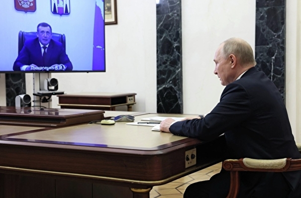 Сахалинский губернатор Лимаренко сообщил Путину о планах вновь баллотироваться на пост главы региона