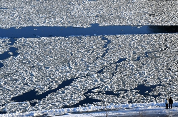 Движение льда началось на Тоболе в северном районе Тюменской области