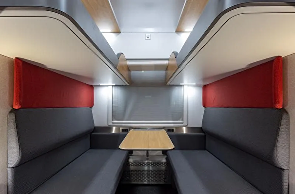 РЖД запустили первый поезд с новым плацкартным вагоном