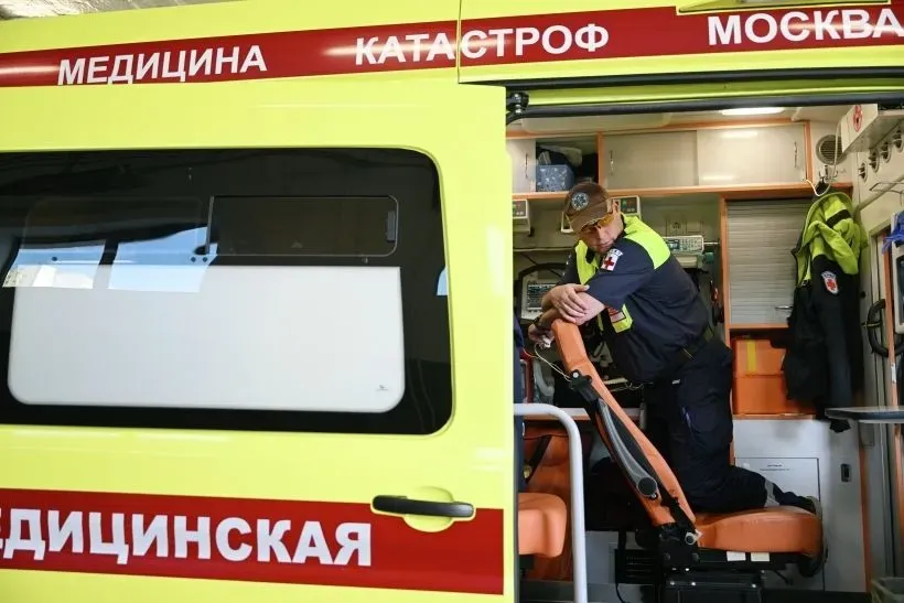 Семь человек пострадали в ДТП с участием 27 автомобилей в Кемерово. Фото. © РИА Новости. Рамиль Ситдиков