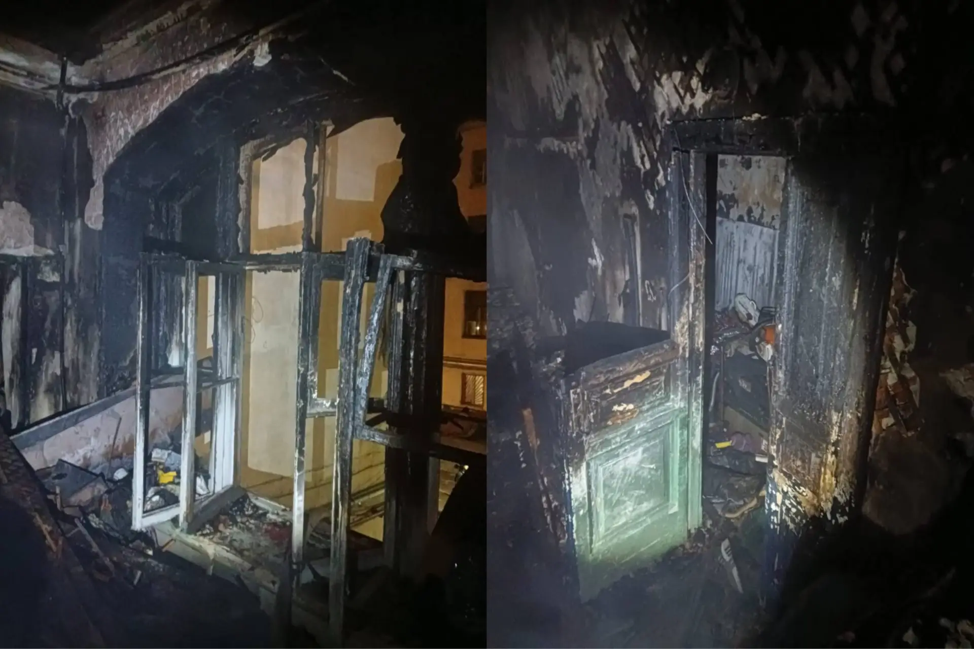 Пять человек стали жертвами пожара в петербургской коммуналке