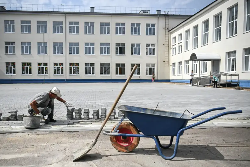 Ремонт 19 школ и детсадов завершат в Приморье до конца года. Фото. © РИА Новости. Сергей Бобылев