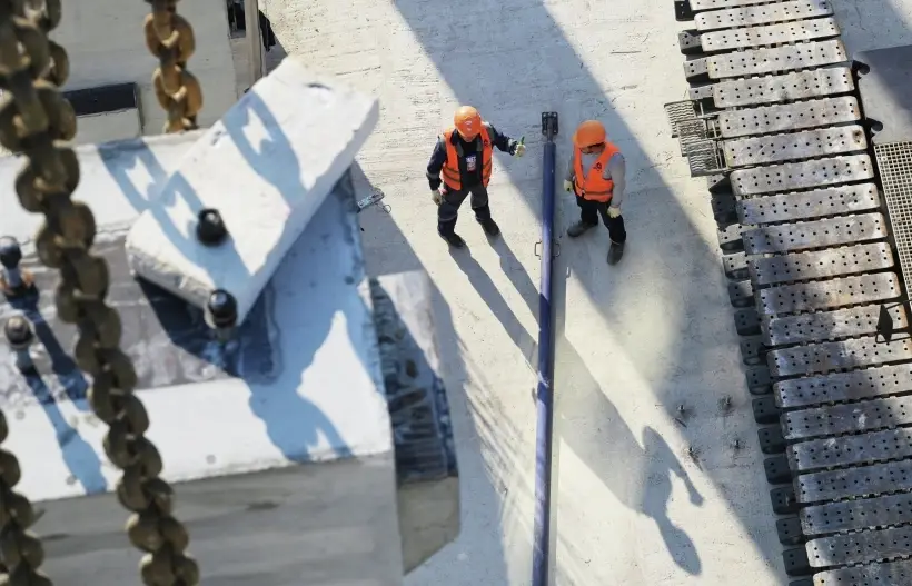 Почти 850 проверок организовали на стройках Москвы с начала года. Фото. © РИА Новости. Алексей Никольский