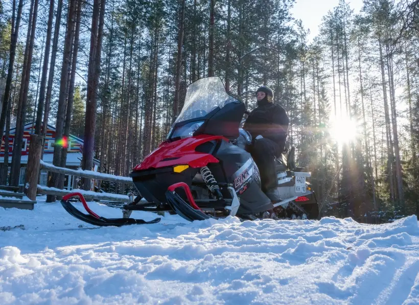 Зимой на турбазе не менее весело, чем летом. Фото