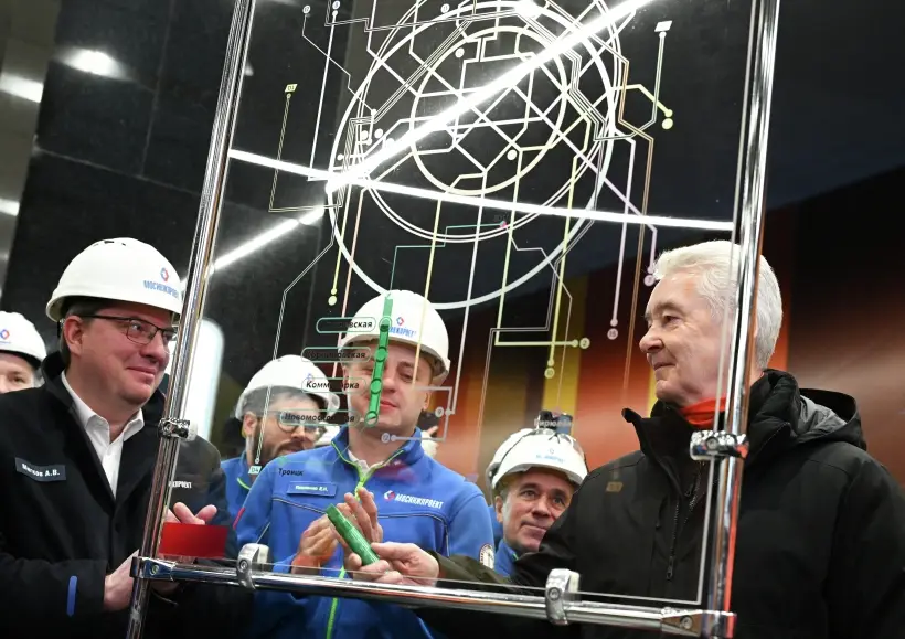 В 2025 году откроется еще четыре станции Троицкой линии метро - Собянин. Фото. © РИА Новости. Алексей Никольский