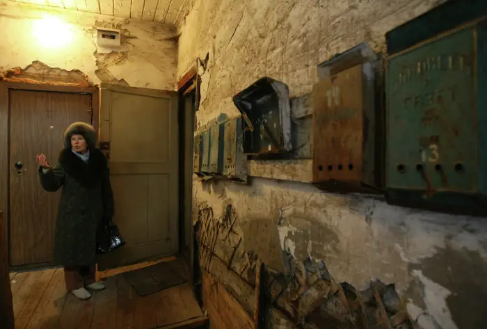 Калининградская область выполнила программу 2019-2025гг по расселению аварийных домов - ФРТ. Фото. © РИА Новости. Александр Кряжев