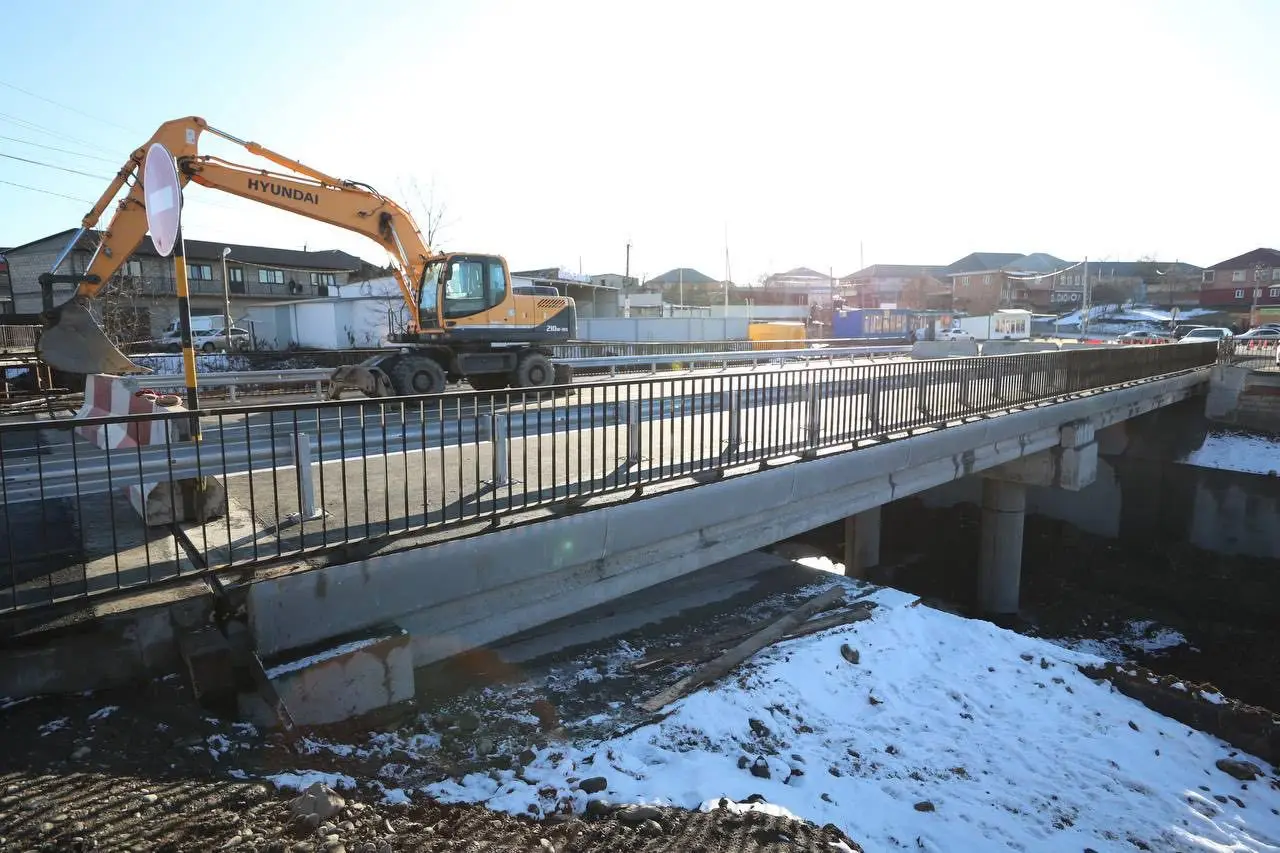 Новый автомобильный мост открыли в Ингушетии