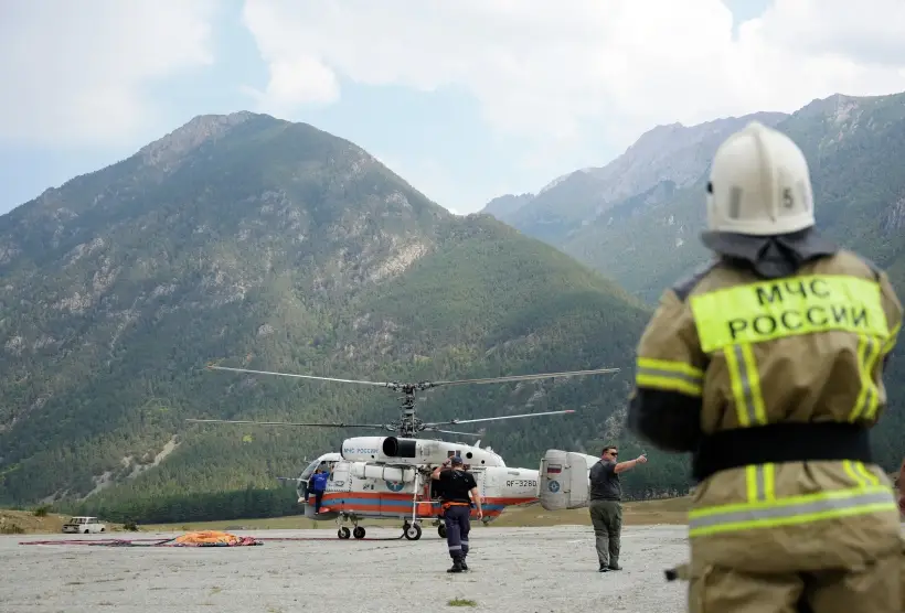 Авиацию планируют привлечь в Сочи для ликвидации возгорания лесной подстилки. Фото. © РИА Новости. Денис Абрамов