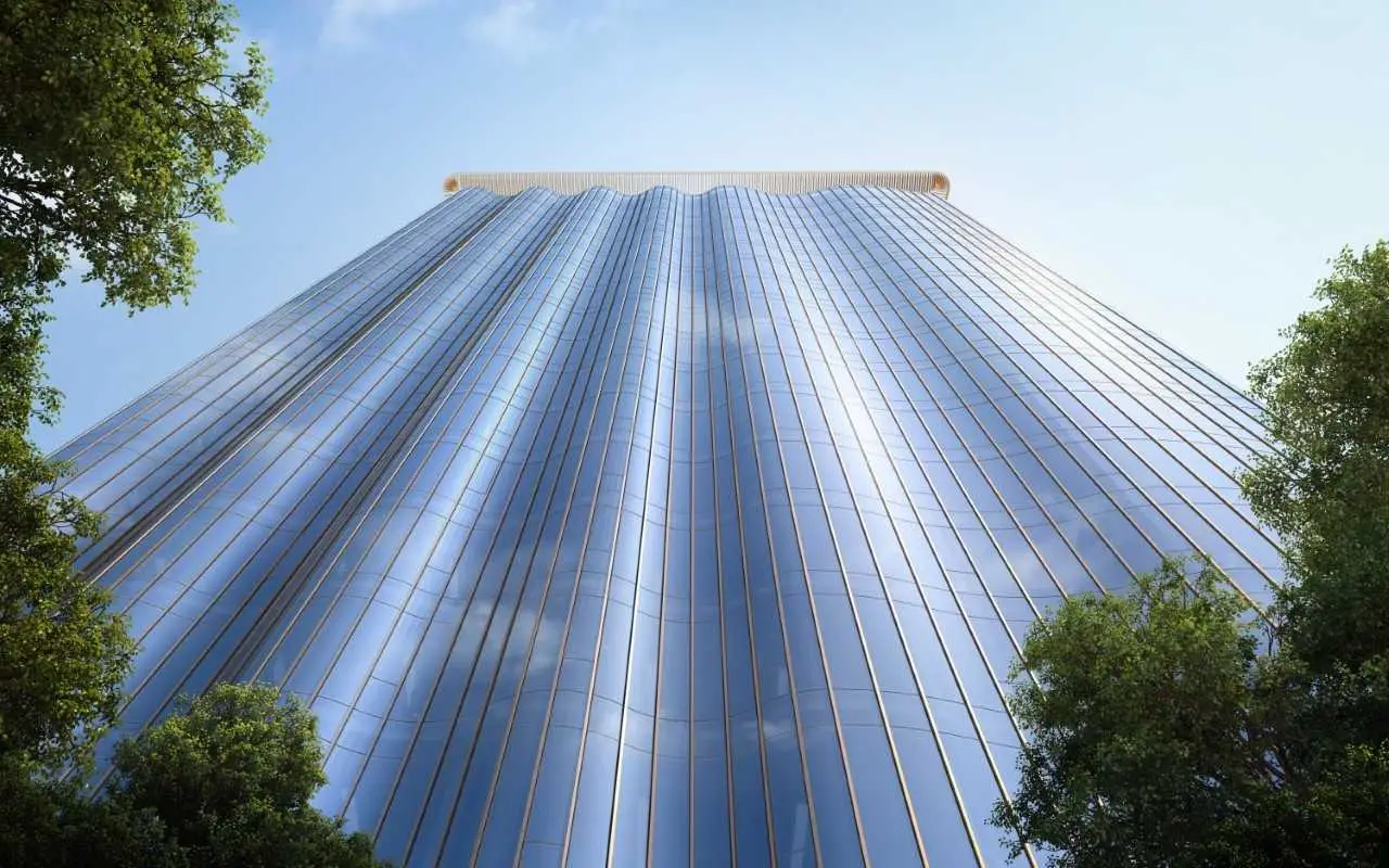 МФЦ с артхабом имени Кобзона в Москве напомнит нотную тетрадь. Фото. Пресс-служба Москомархитектуры