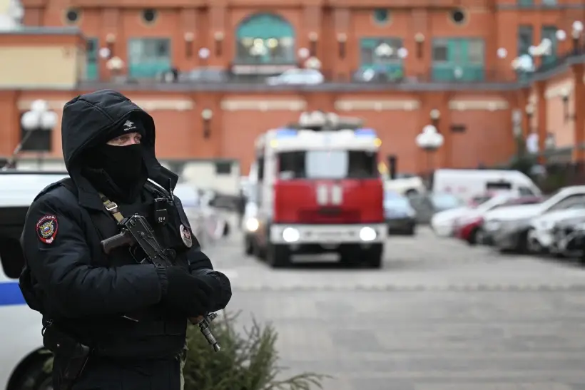 Взрыв в жилкомплексе в Москве будут расследовать по статье об убийстве. Фото. © РИА Новости.  Рамиль Ситдиков