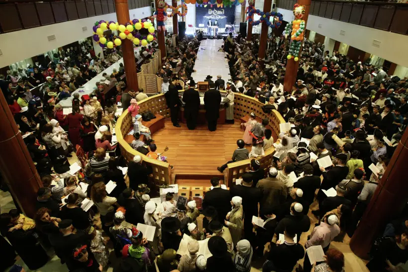 Пурим отмечают с большим размахом. Фото