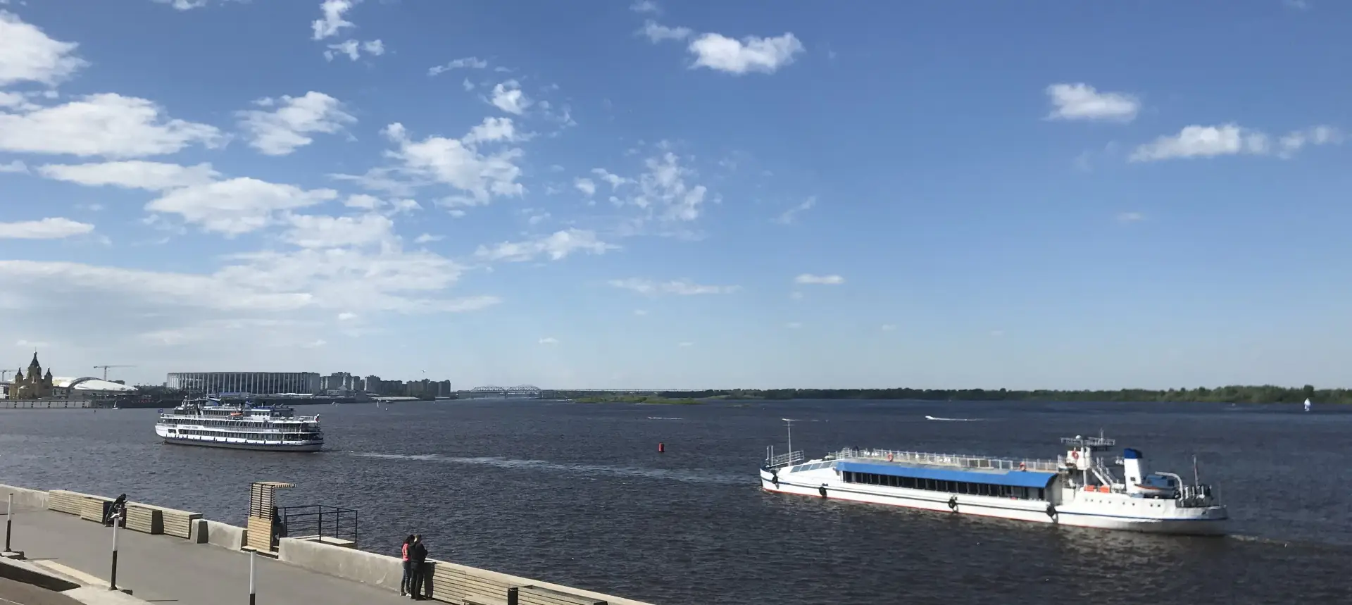 Малоснежная зима может осложнить навигацию 2025 года на Верхней Волге - эксперты. Фото. © Интерфакс. Юлия Кенигсбергер