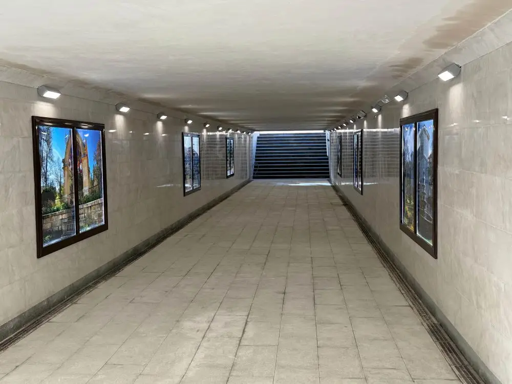 Переход-галерея. © Пресс-служба администрации Кисловодска. Элеонора Даниэльян