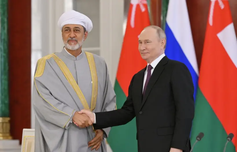 Путин: ждём развития сотрудничества в сфере энергетики с Оманом. Фото. © РИА Новости. Кристина Кормилицына