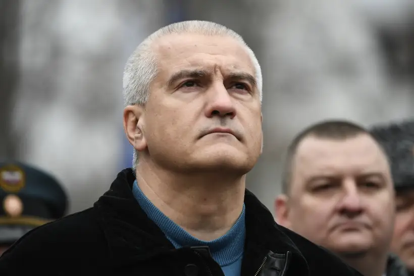 Аксенов анонсировал противодиверсионные учения в столице Крыма. Фото. © РИА Новости. Константин Михальчевский