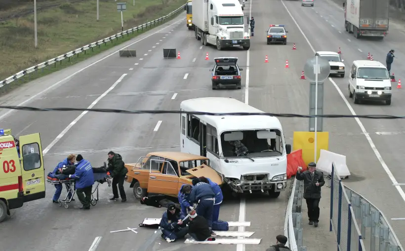 Куренков дал старт учениям в семи регионах РФ по ликвидации масштабных ДТП на трассе М-4 