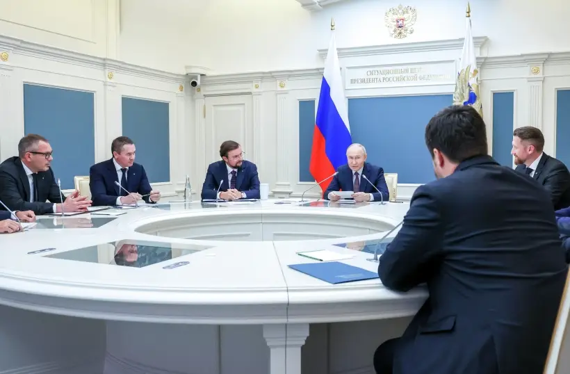 Путин: иностранным компаниям мало извиниться для возврата. Фото. © РИА Новости. Александр Казаков